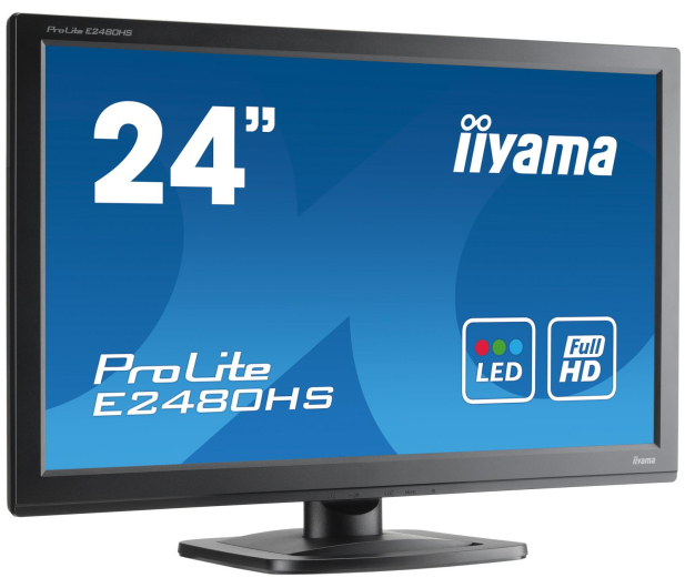 iiyama E2480HS czarny - 277286 - zdjęcie 3